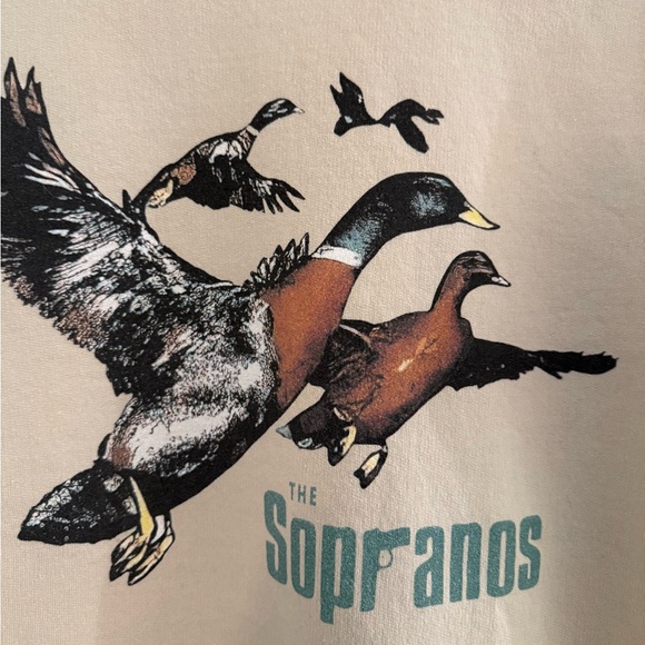 The Sopranos Duck Graphic Crewneck Sweatshirt S - Picture 3 of 7